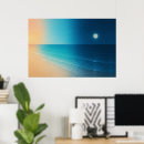 Buscar sol y luna posters Playa