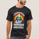 Buscar boda gay camisetas Aniversario