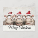 Buscar hipopótamo postales Navidades