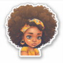 Buscar afro pegatinas Chica