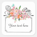 Buscar letrero pegatinas Flores