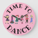 Buscar la danza relojes de pared 9 º danza