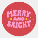 Buscar navidad gráfico pegatinas Alegre y brillante
