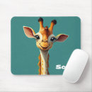 Buscar giraffe alfombrillas de raton Ilustracion