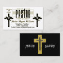 Buscar pastor tarjetas de visita Oro