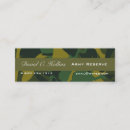 Buscar paintball tarjetas de visita Camo