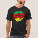 Buscar red lips camisetas Oro