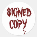 Buscar copia pegatinas Firmado