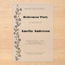 Buscar retiro feliz invitaciones Celebración de la jubilación