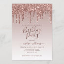 Buscar perforación invitaciones Oro rosa