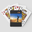 Buscar golf barajas de cartas Monograma