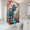 Buscar dinosaurio cortinas de baño Para todos