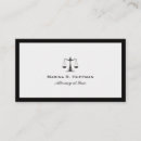 Buscar bufete abogados de tarjetas de visita Justicia