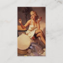Buscar pinup tarjetas de visita Bonito