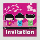 Buscar geisha invitaciones Muñeca