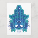 Buscar hamsa postales Azul