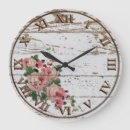 Buscar rosas vintage relojes de pared Campo