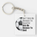 Buscar pelota de fútbol llaveros Atletas