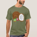 Buscar fruta tropical camisetas Verde