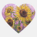 Buscar sunflower corazon pegatinas Floral