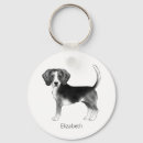 Buscar perro del beagle llaveros Nombre