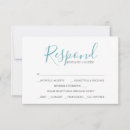 Buscar plantilla tarjetas rsvp Azul
