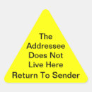 Buscar triángulo amarillo postales Brillante