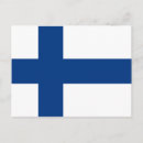 Buscar bandera de finlandia postales Fino