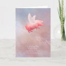 Buscar cerdo con las alas tarjetas Cochecito