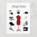 Buscar aguja e hilo postales Tijeras