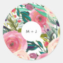 Buscar flores coloridas pegatinas Prometida