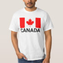 Buscar bandera canadiense camisetas Día de canadá