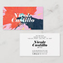 Buscar pintura abstracta tarjetas de visita Para todos
