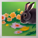 Buscar año de conejo posters Año nuevo chino