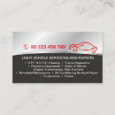 Buscar motor doble tarjetas de visita Servicio