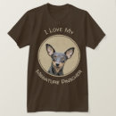 Buscar pinscher miniatura camisetas Miniaturas
