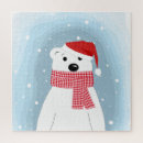 Buscar oso polar puzzles Navidades