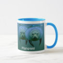 Buscar manatee tazas Mar