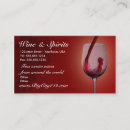 Buscar tienda vino de tarjetas de visita Restaurante