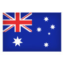 Buscar bandera australiana posters Azul
