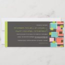 Buscar modelo retro invitaciones Colorido