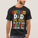 Buscar papá del autismo camisetas Asperadores