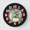 Buscar rojo sangre relojes de pared Para todos