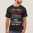 Buscar trenes camisetas Vía férrea