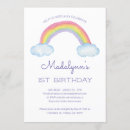 Buscar del arco iris invitaciones de cumpleaños Invitados