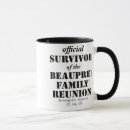 Buscar sobreviví otra reunión tazas Sobreviviente