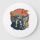 Buscar esqueleto relojes de pared Gato