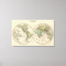 Buscar mapas del mundo lienzos Color