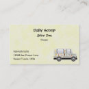 Buscar helado tarjetas de visita General y unisex