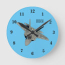 Buscar combate relojes de pared Fuerza aérea